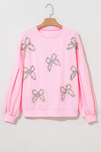 Load image into Gallery viewer, Pink Bow Sweatshirt