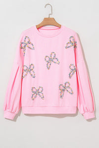 Pink Bow Sweatshirt