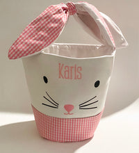 Load image into Gallery viewer, Bunny Ear Easter Basket (4 color options)