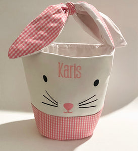 Bunny Ear Easter Basket (4 color options)