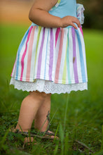 Load image into Gallery viewer, Rainbows &amp; Stripes Dress