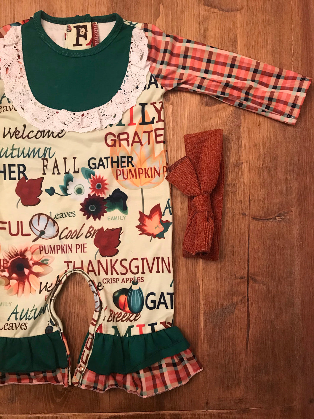 All Things Thankful Romper